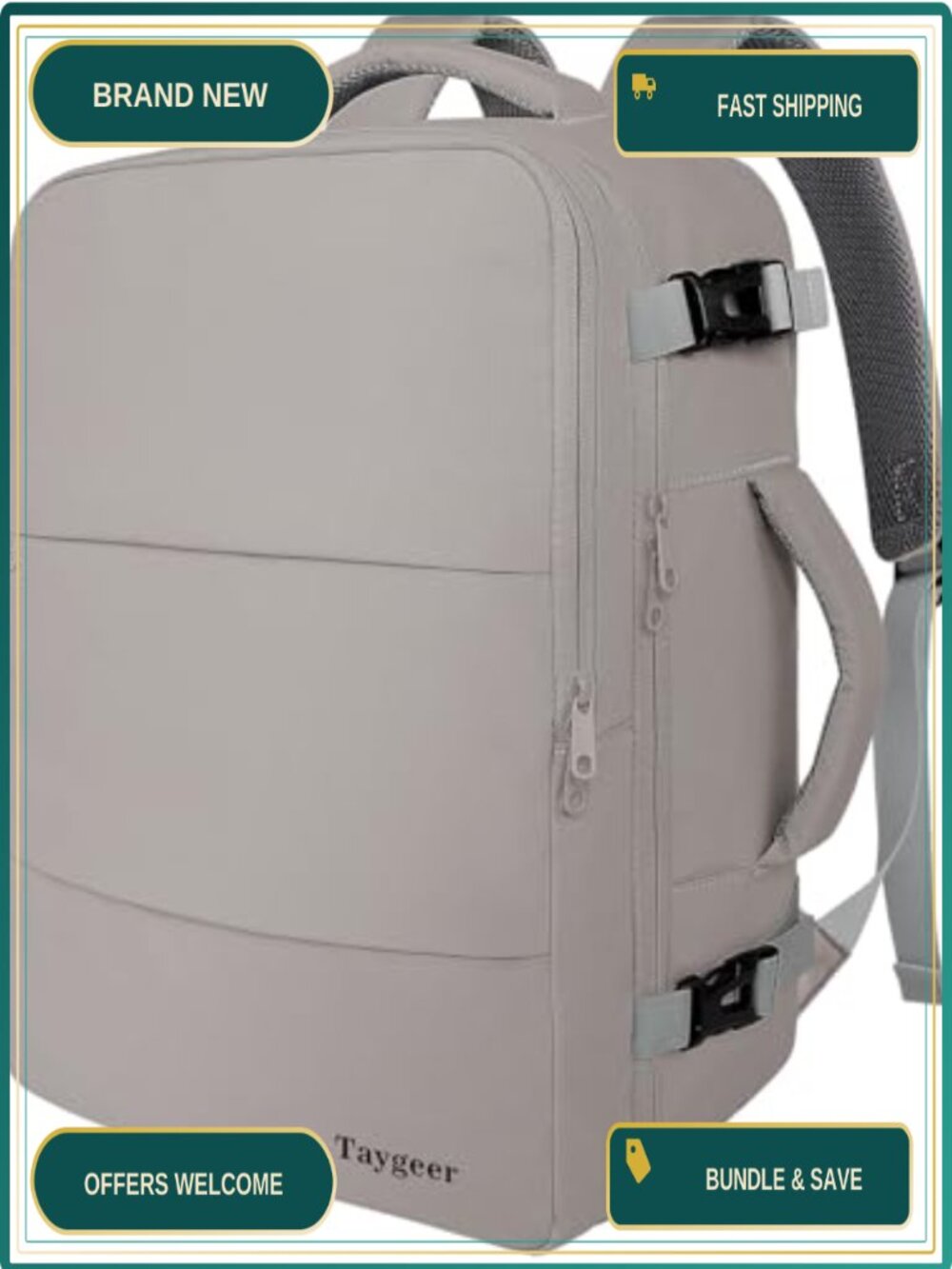 Laptop Backpack Purse Travel TSA 15.6" College